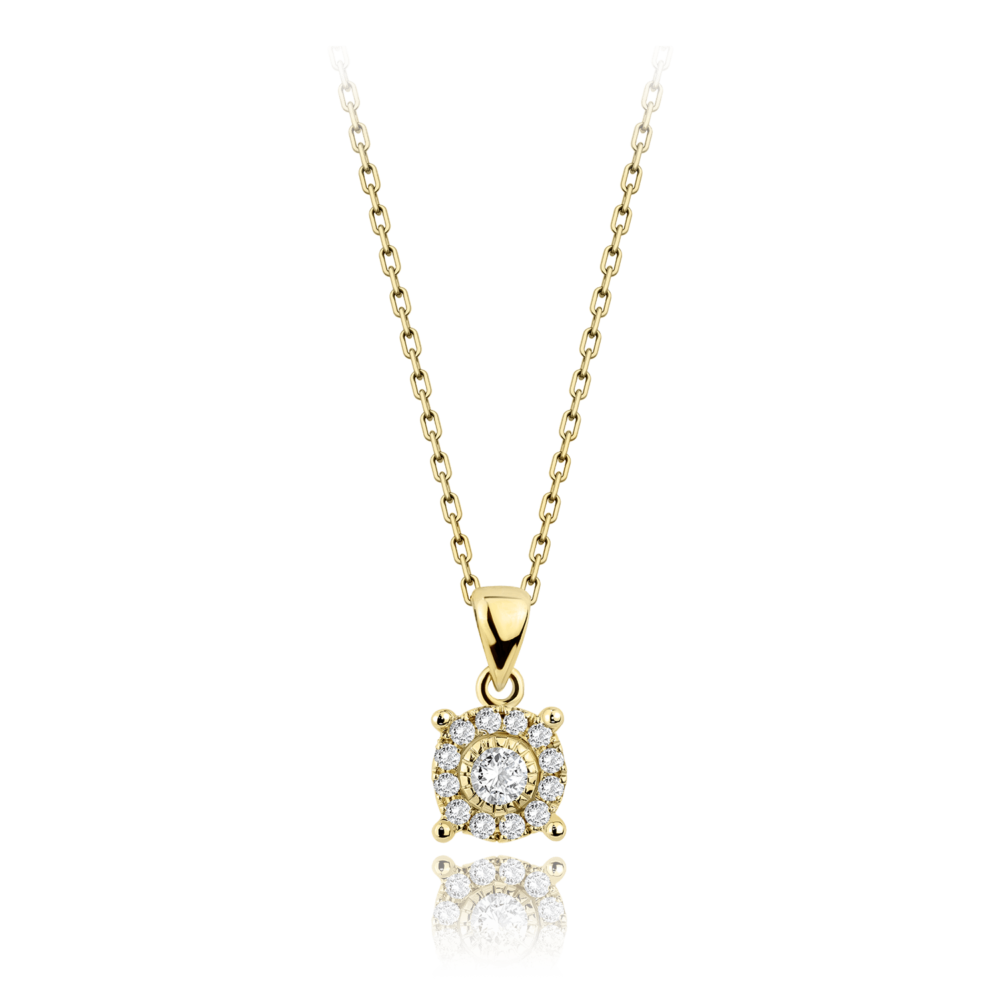 0.22 CT DIAMOND PENDANT